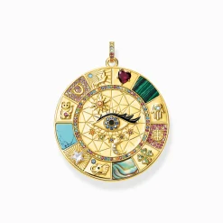 Flash Sale Anhänger Amulett magische Glückssymbole Damen Anhänger|18K Vergoldung - 925 Silber