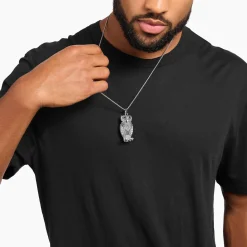 Cheap Anhänger Eule Mystische Wächtereule Limited Edition Silber Damen Anhänger|Anhänger