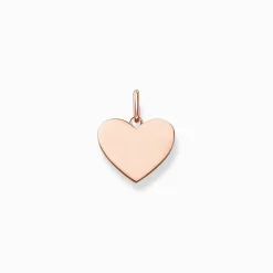 Best Anhänger Herz klein roségold Damen Anhänger|18K Rosé-Vergoldung - 925 Silber