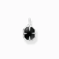 Outlet Anhänger Kompass Stern schwarz Damen Anhänger|Anhänger
