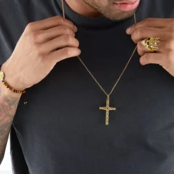 New Anhänger Kreuz gold Damen Anhänger|Anhänger