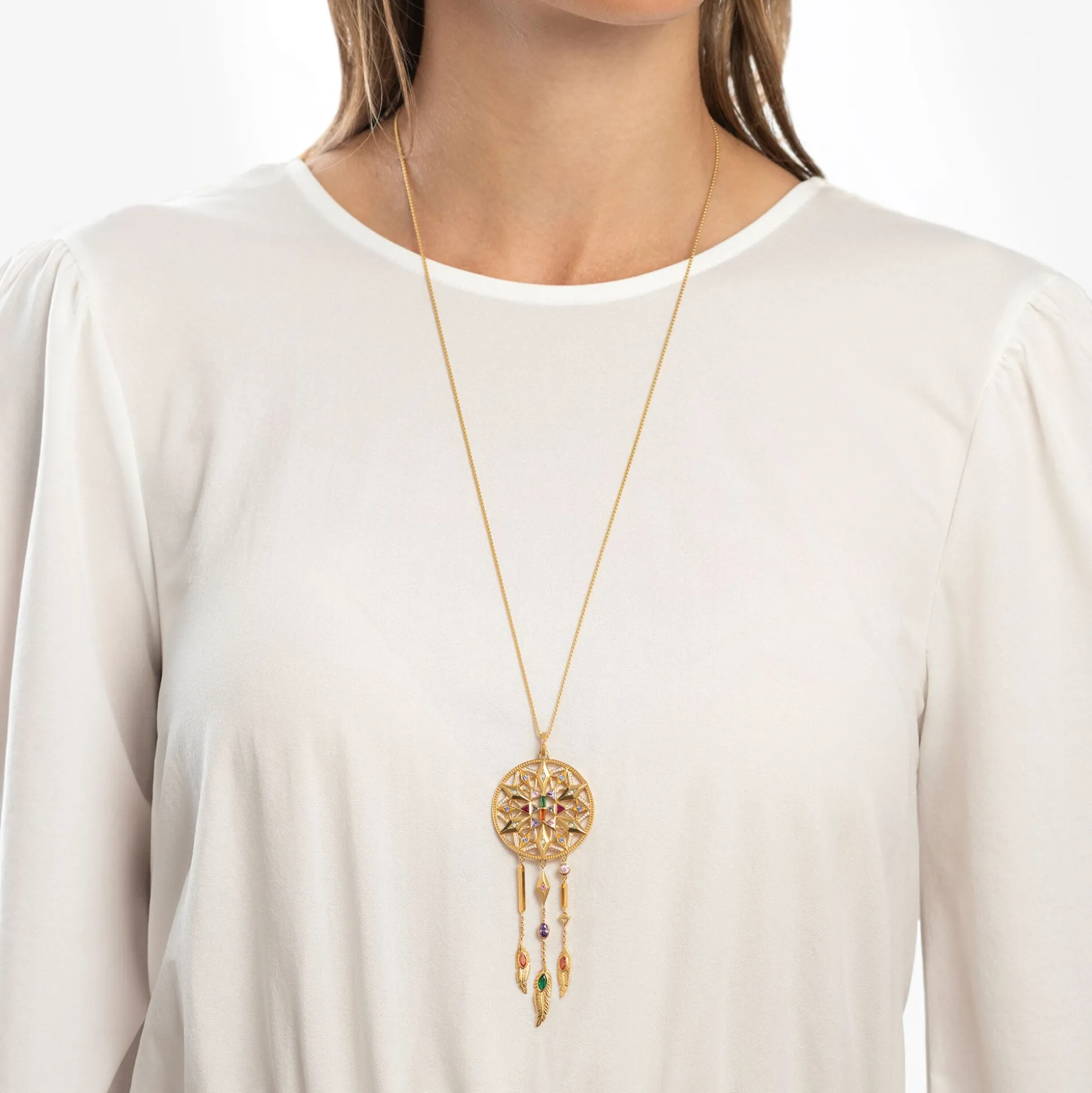 Discount Anhänger mit Kette - Limited Edition Damen Halsketten|18K Vergoldung - 925 Silber