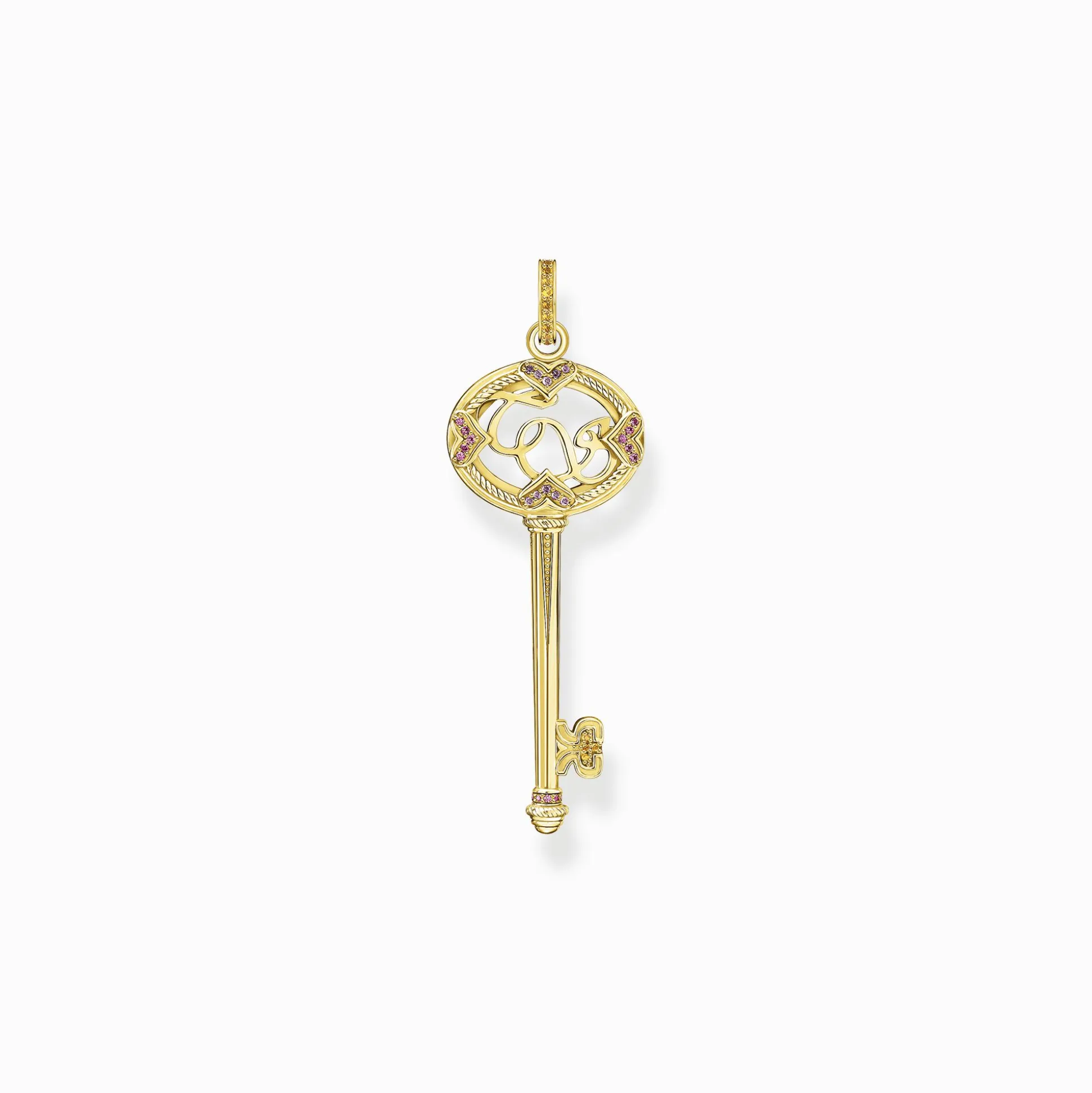 Discount Anhänger Schlüssel gold Damen Anhänger