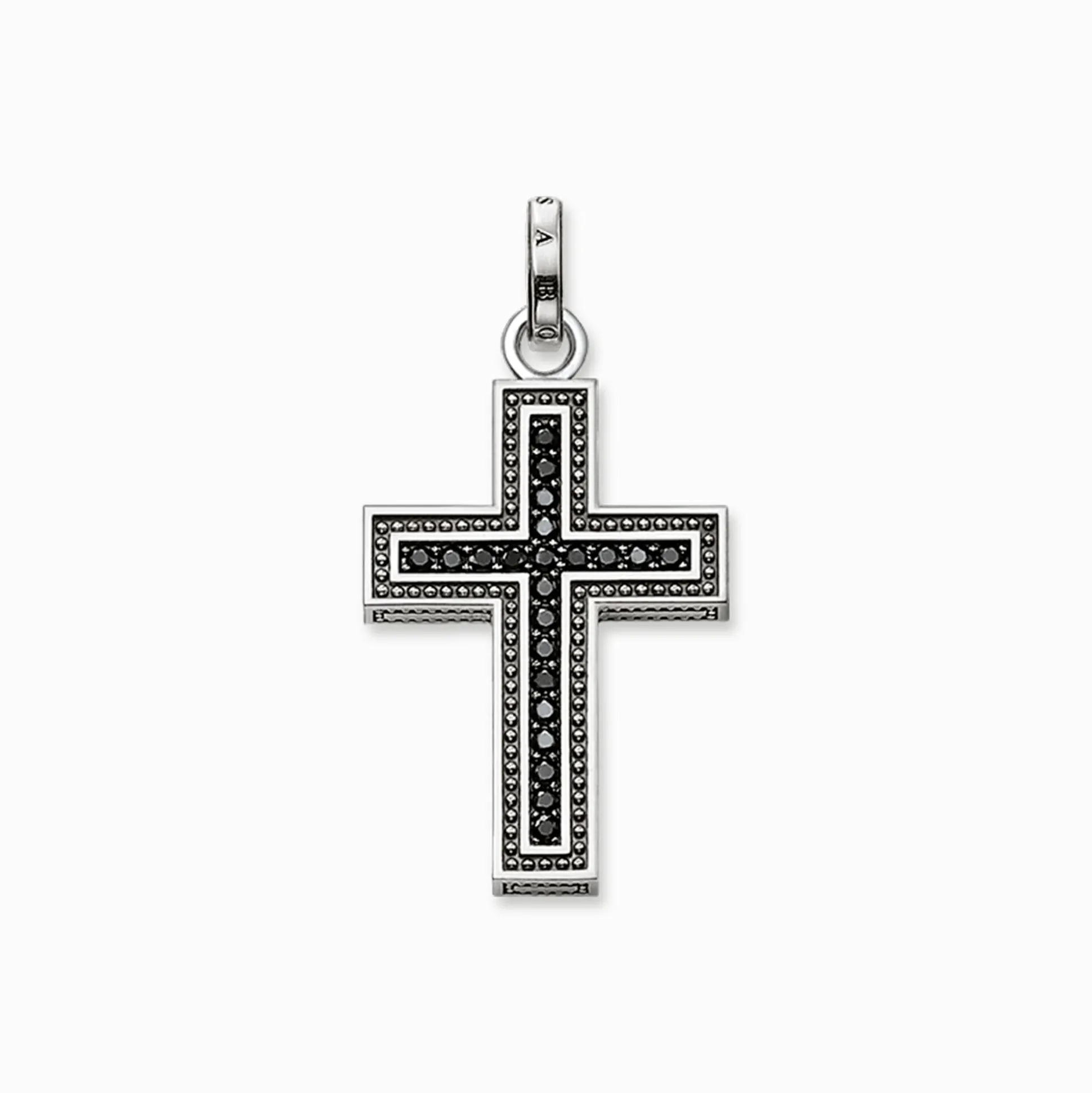 Cheap Anhänger schwarzes Kreuz Pavé Damen Anhänger|Anhänger