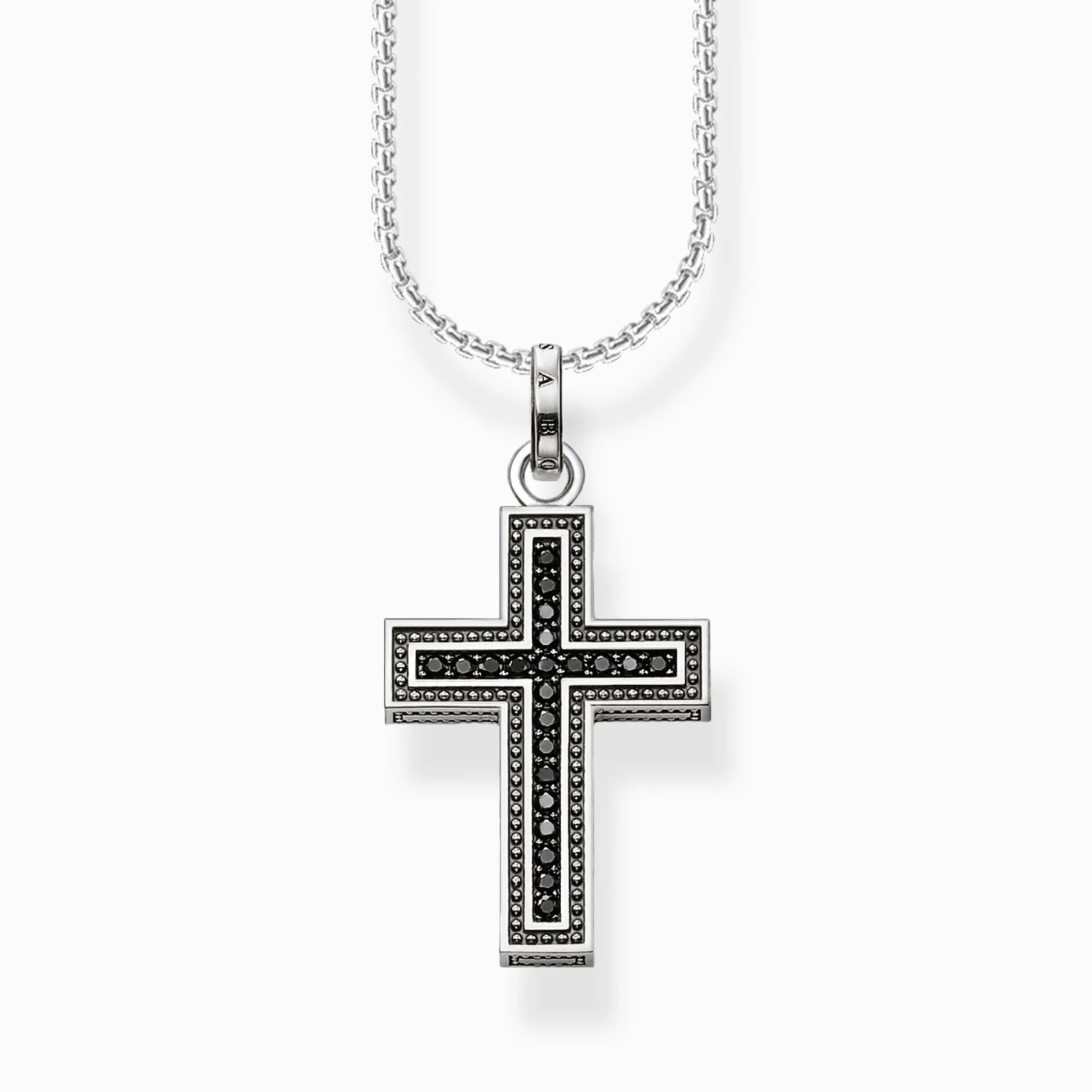 Cheap Anhänger schwarzes Kreuz Pavé Damen Anhänger|Anhänger