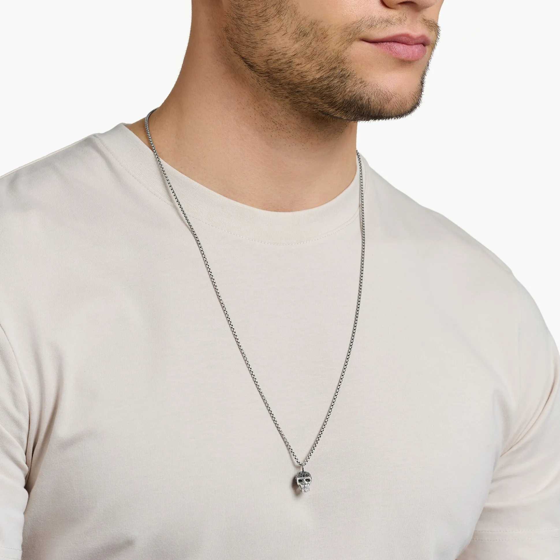 Outlet Anhänger Totenkopf Pavé Damen Anhänger|Anhänger