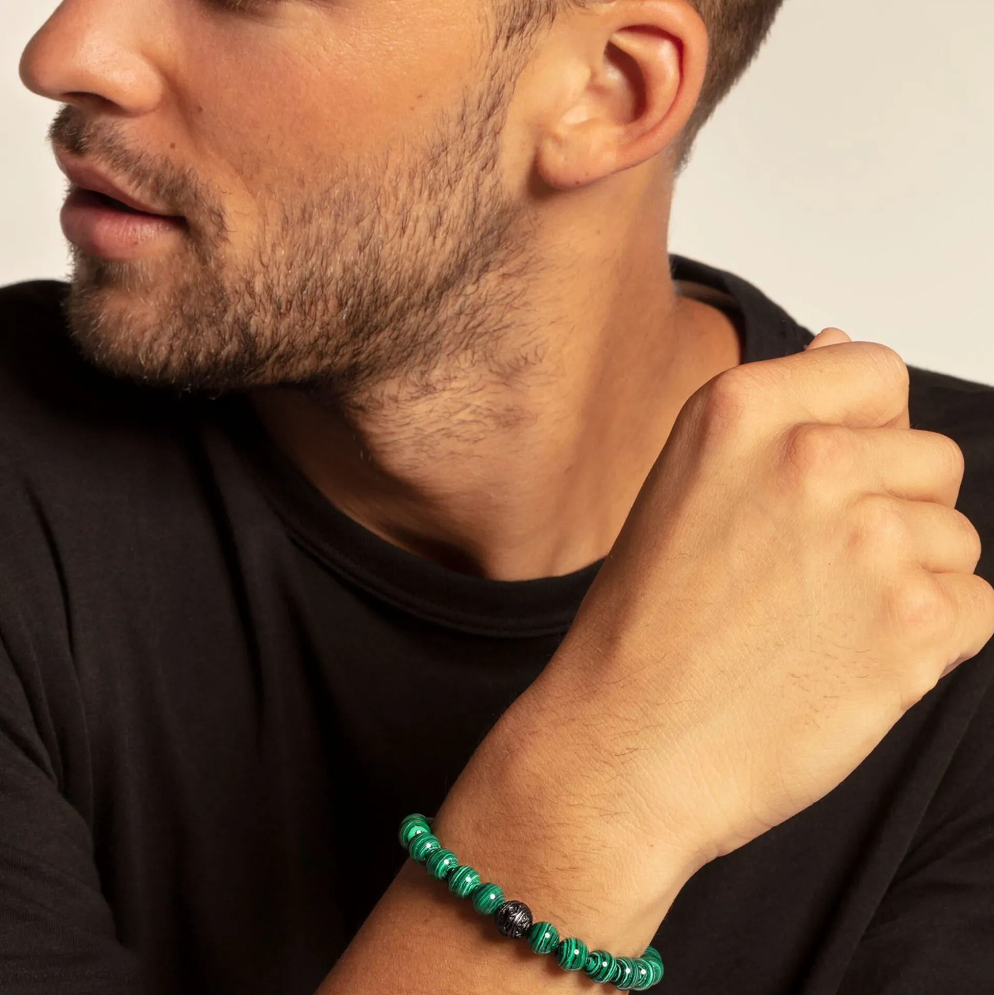Fashion Armband Black Cat grün Damen Armbänder|Armbänder