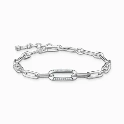 Outlet Armband Glieder silber Damen Armbänder