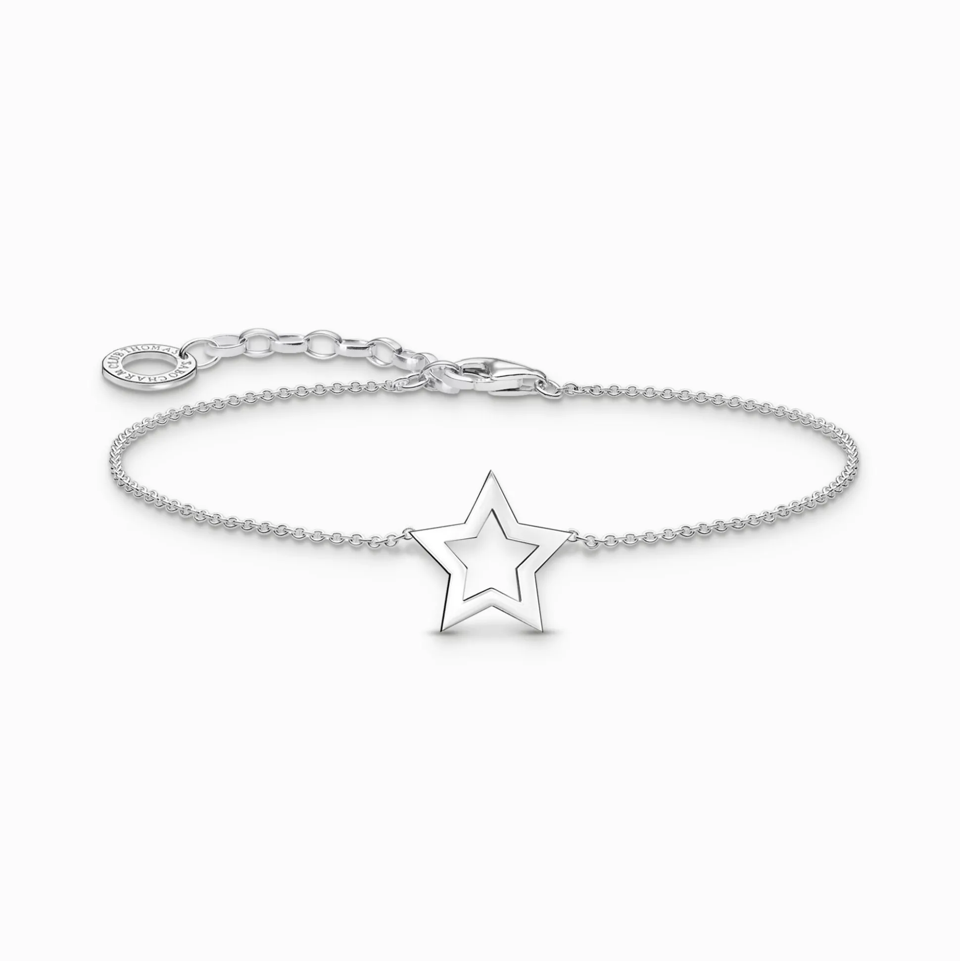 Store Armband mit Stern-Anhänger Silber Damen Armbänder