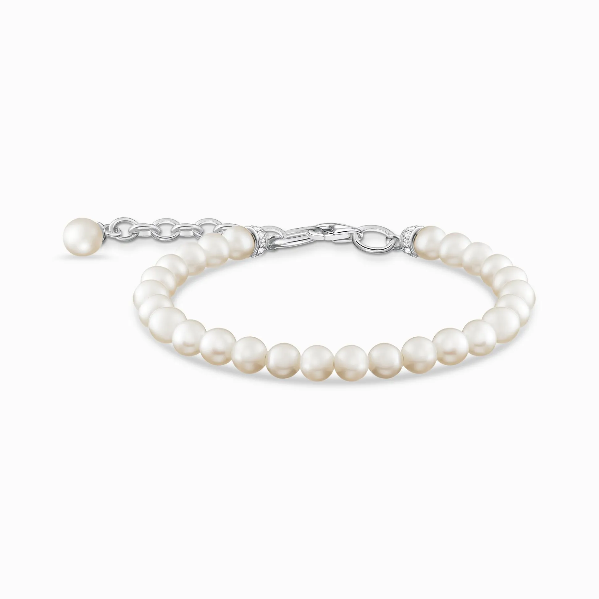 Shop Armband Perlen silber Damen Armbänder