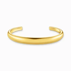 Discount Armreif mit zeitlos-edlem Design vergoldet Damen Armreife|18K Vergoldung - 925 Silber