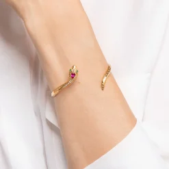 Flash Sale Armreif Schlange gold Damen Armreife|18K Vergoldung - 925 Silber