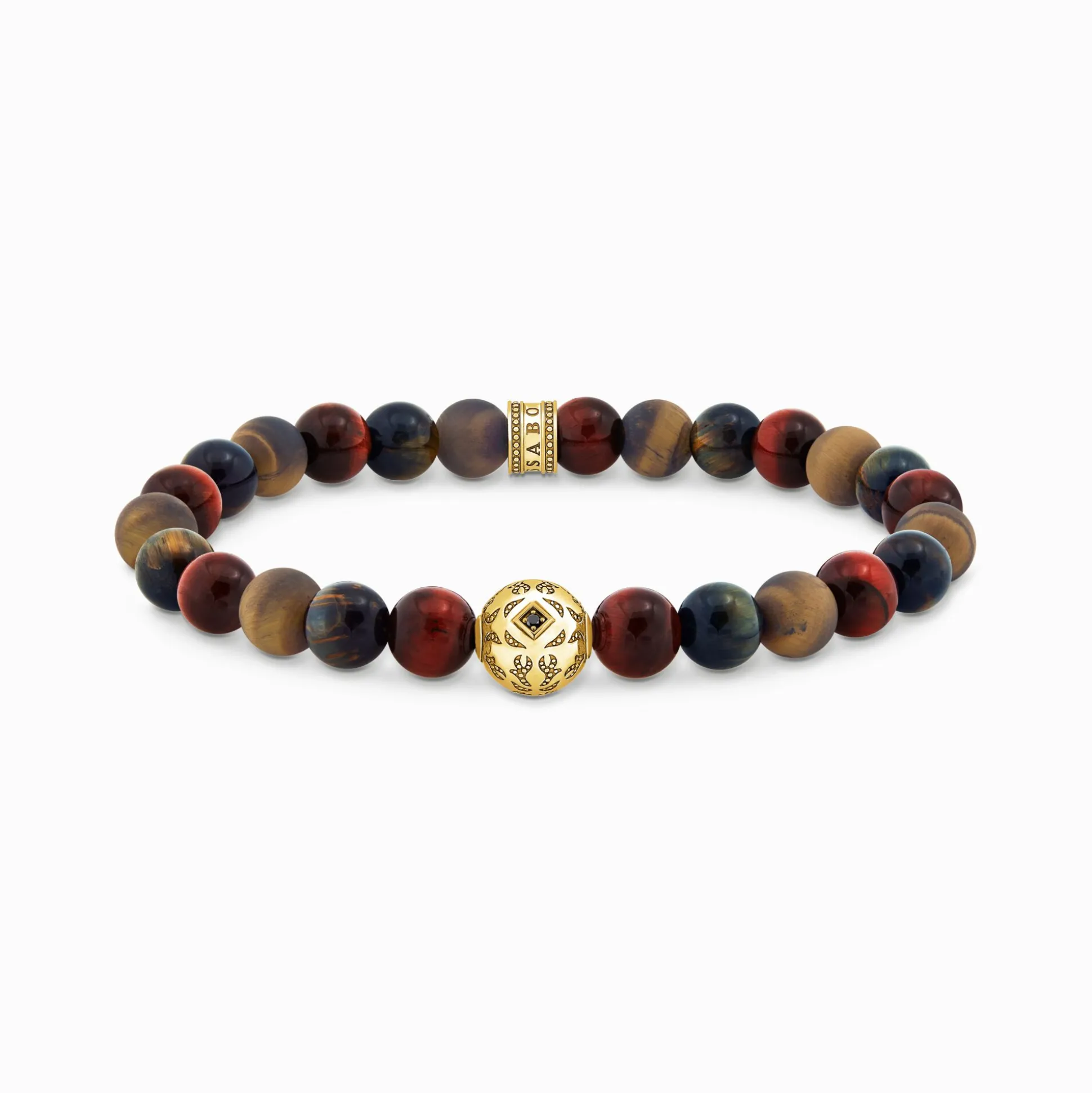 Best Sale Beads-Armband aus Tigerauge vergoldet Damen Armbänder|Armbänder
