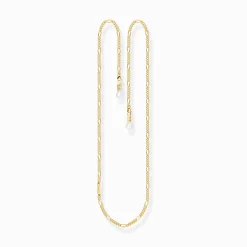 Hot Brillenkette Figaro gelbgoldfarben Damen Sonnenbrillen|Sonnenbrillen