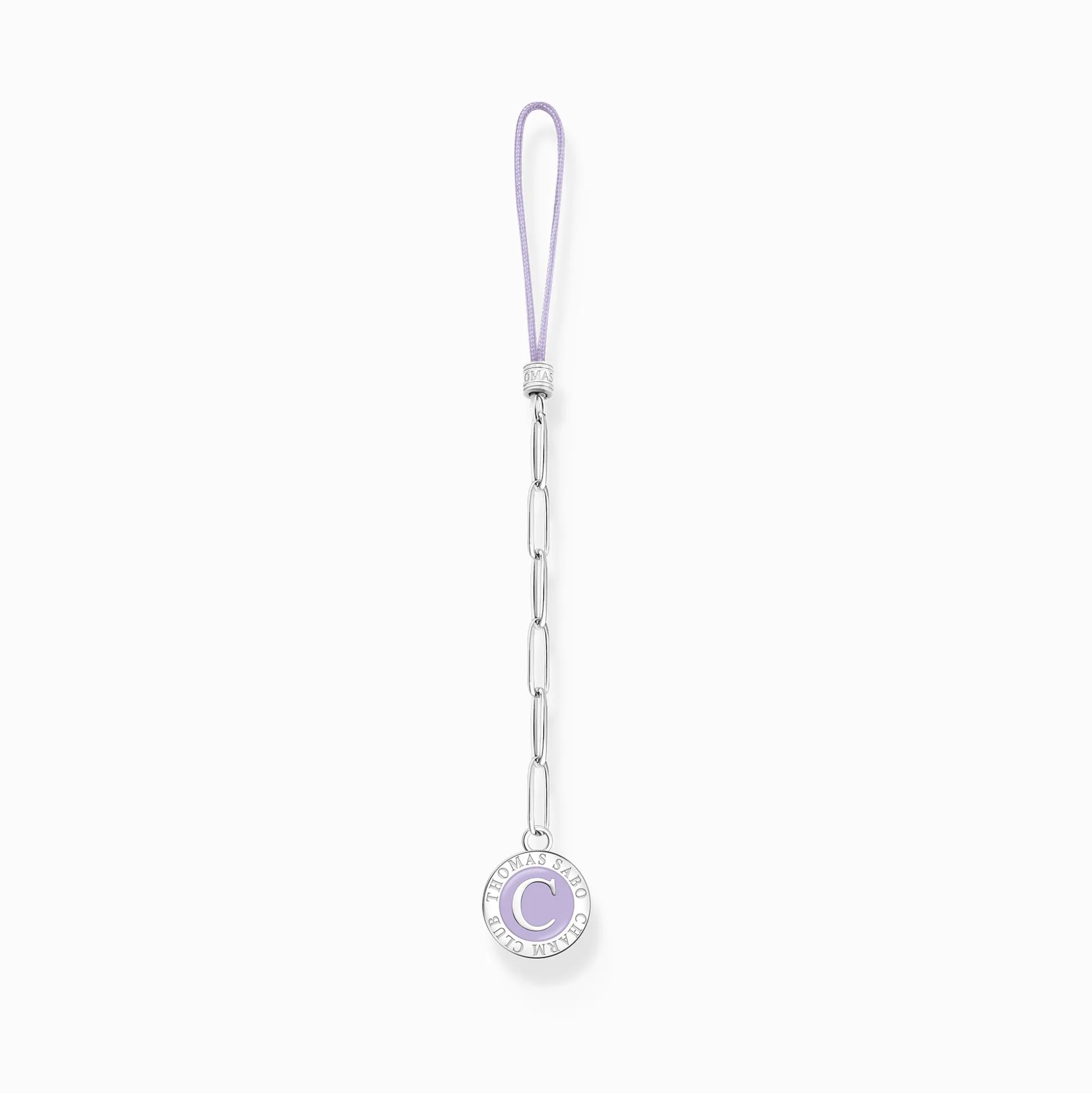 Cheap Charm Club Handykette kurz mit Charmista Coin silber Accessoires