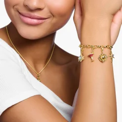 Flash Sale Charm-Anhänger bunte Weltkugel vergoldet Damen Charms|Charms