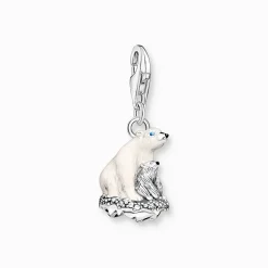 Fashion Charm-Anhänger Eisbären silber Damen Charms|Charms
