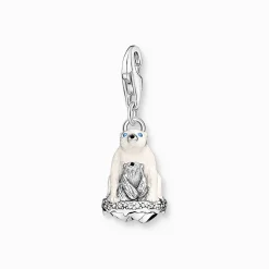 Fashion Charm-Anhänger Eisbären silber Damen Charms|Charms