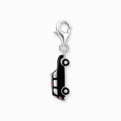 Cheap Charm-Anhänger LONDON Taxi mit Union Jack Silber Damen Charms|Charms