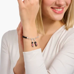 Cheap Charm-Anhänger LONDON Taxi mit Union Jack Silber Damen Charms|Charms