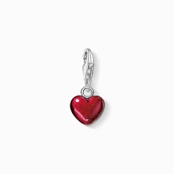 New Charm-Anhänger Rotes Herz Damen Charms|Charms