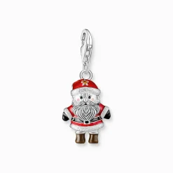 Clearance Charm-Anhänger Santa Claus Silber Damen Charms|Charms