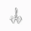 Fashion Charm-Anhänger Schleife silber Damen Charms|Charms