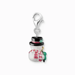 Cheap Charm-Anhänger Schneemann Silber Damen Charms|Charms