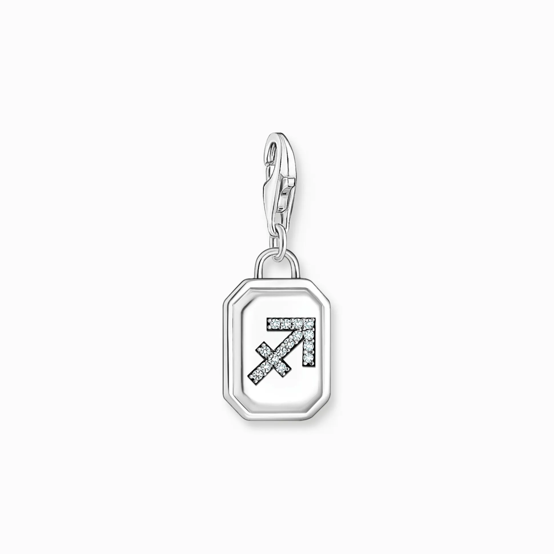 Best Sale Charm-Anhänger Sternzeichen Schütze mit Steinen Silber Damen Charms|Charms