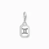 Discount Charm-Anhänger Sternzeichen Zwilling mit Steinen Silber Damen Charms|Charms