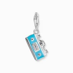 Discount Charm-Anhänger türkise Retro Kamera Silber Damen Charms|Charms