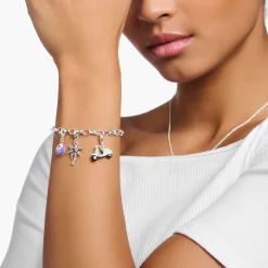 Flash Sale Charm-Anhänger türkiser Motorroller Silber Damen Charms|Charms