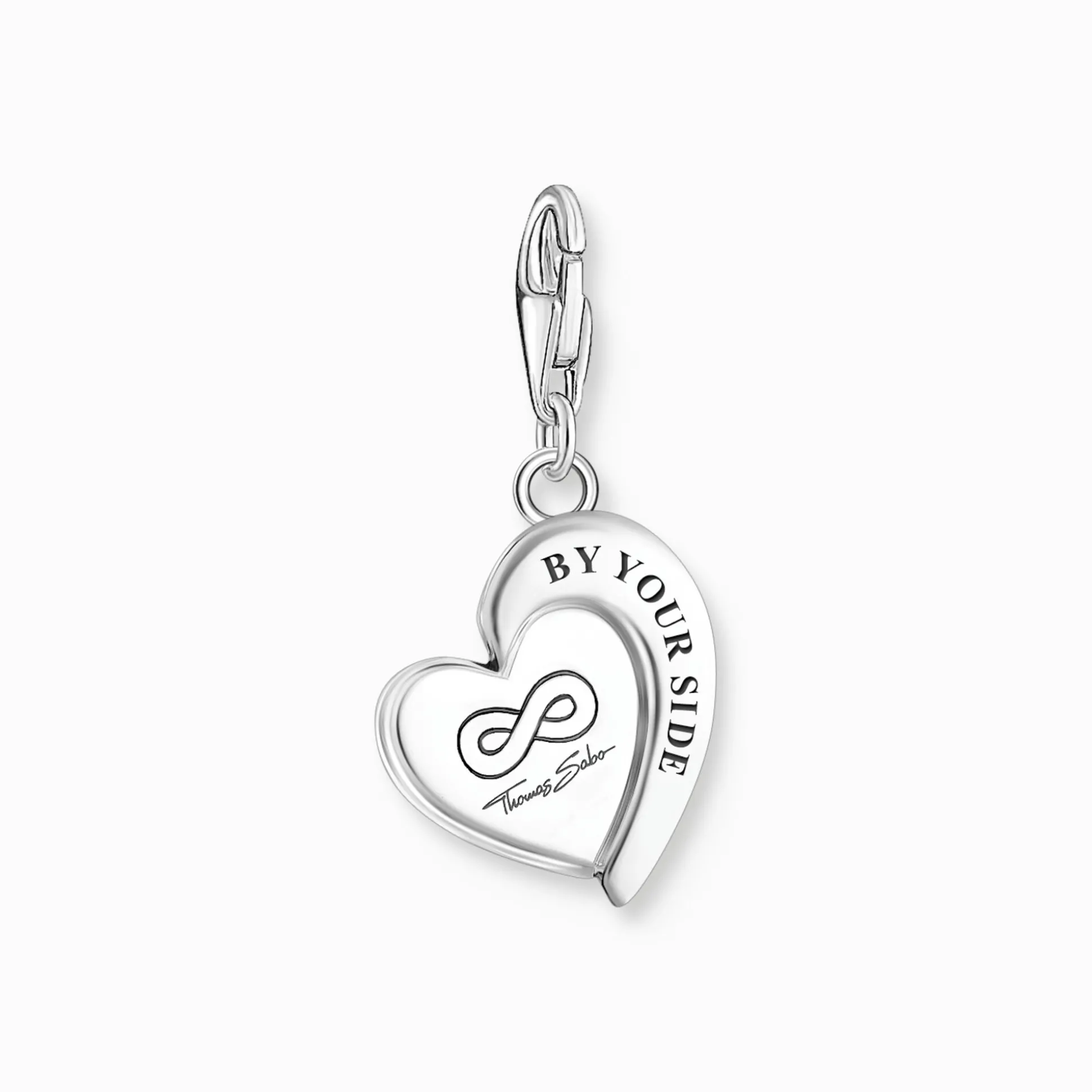 Cheap Charm-Anhänger YOU & Me Herz Silber Damen Charms|Charms