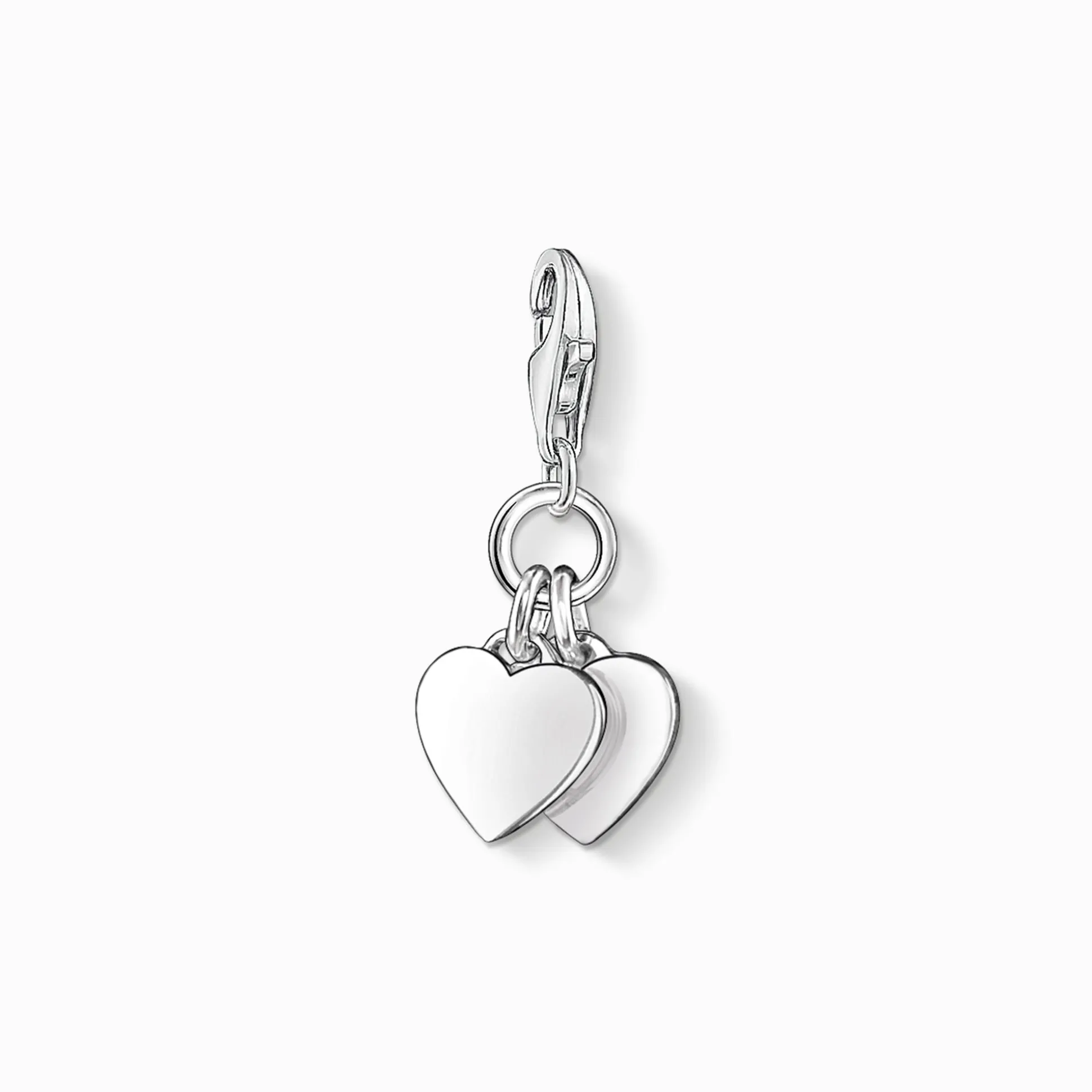 Hot Charm-Anhänger Zwei Herzen Damen Charms|Charms