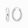 Shop Creolen Chunky Silber Damen Creolen