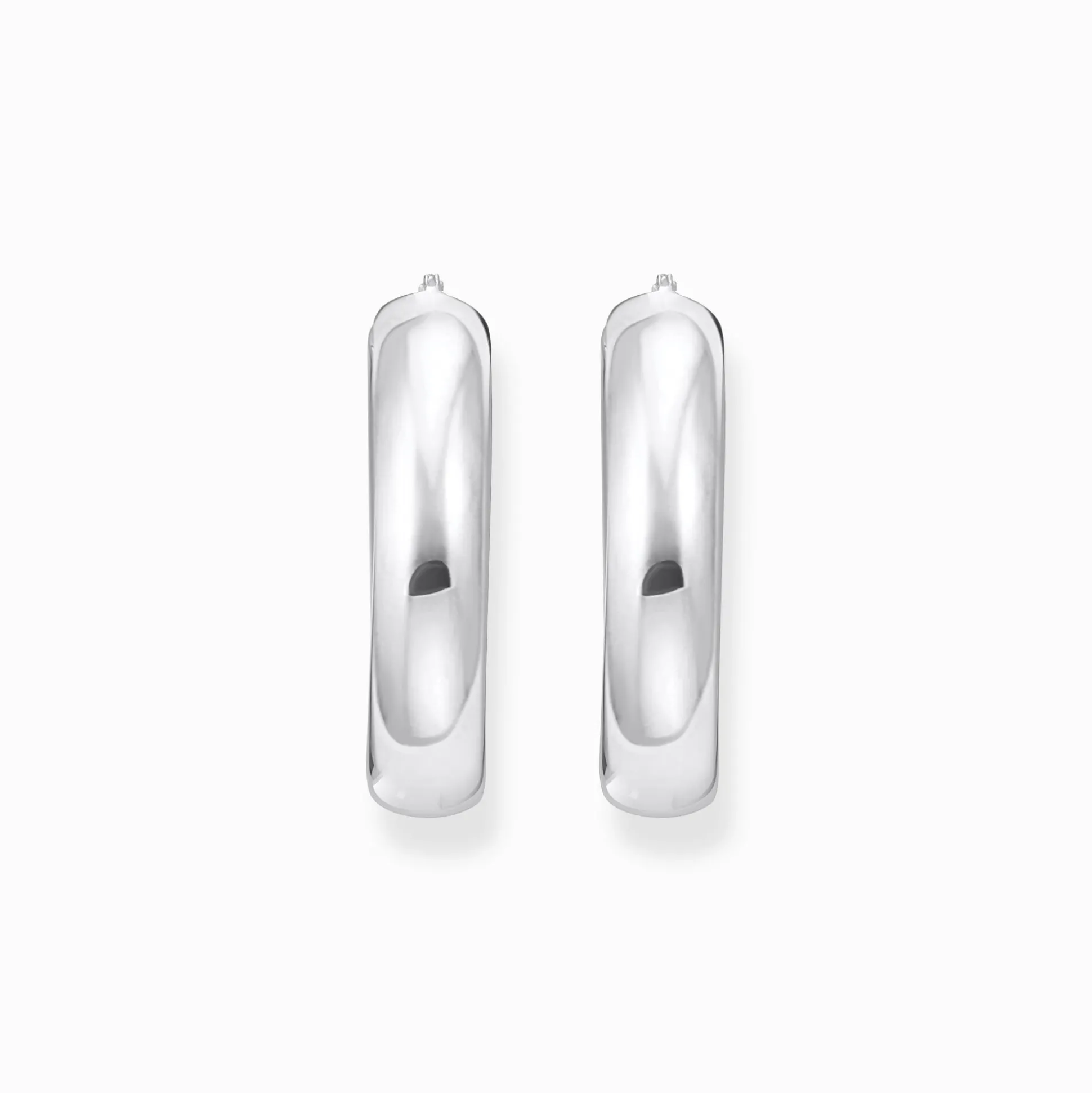 Shop Creolen Chunky Silber Damen Creolen