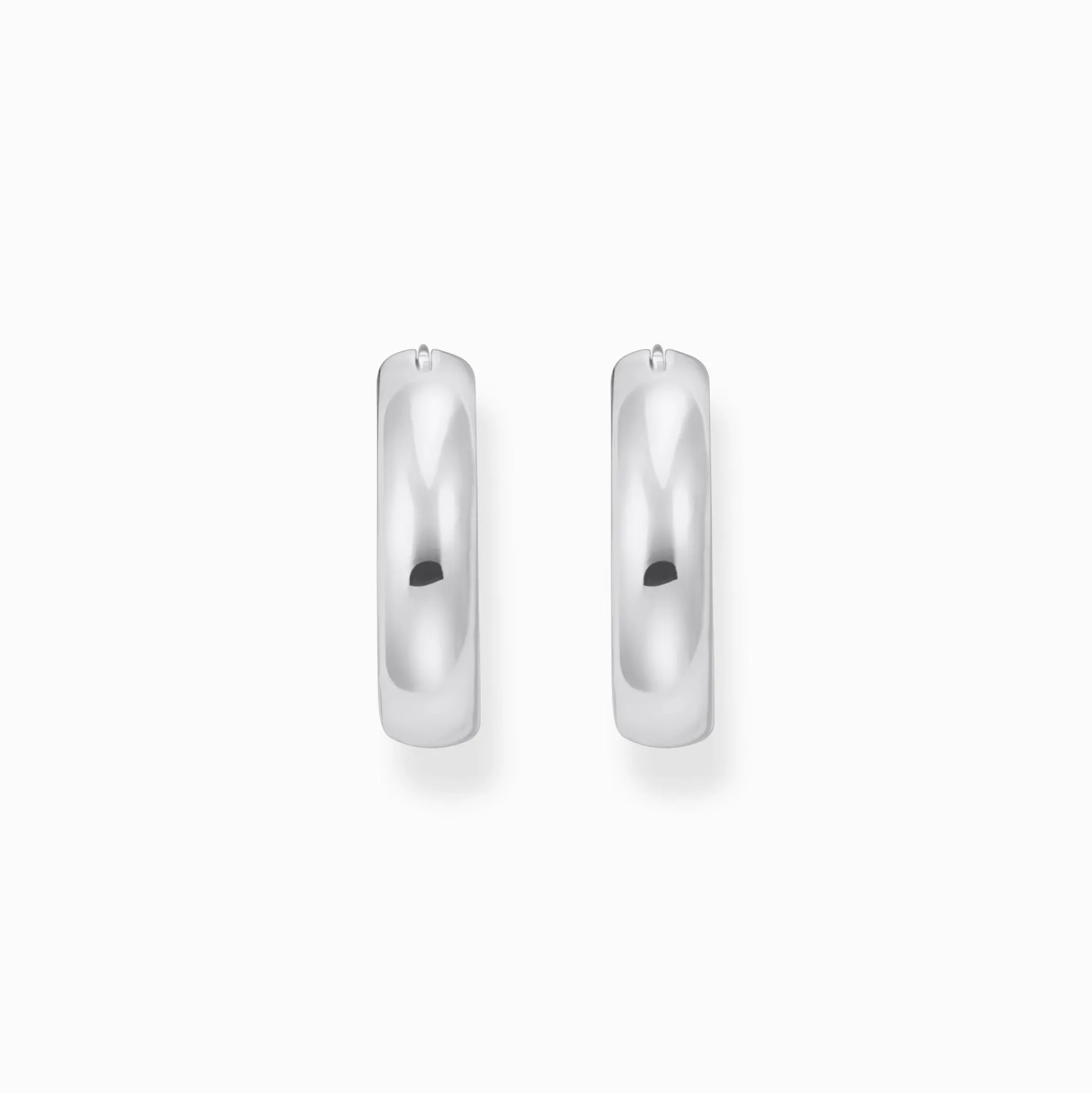 Shop Creolen Chunky-Design Silber Damen Creolen