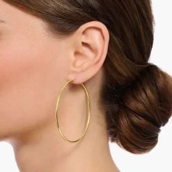 Shop Creolen groß vergoldet Damen Creolen