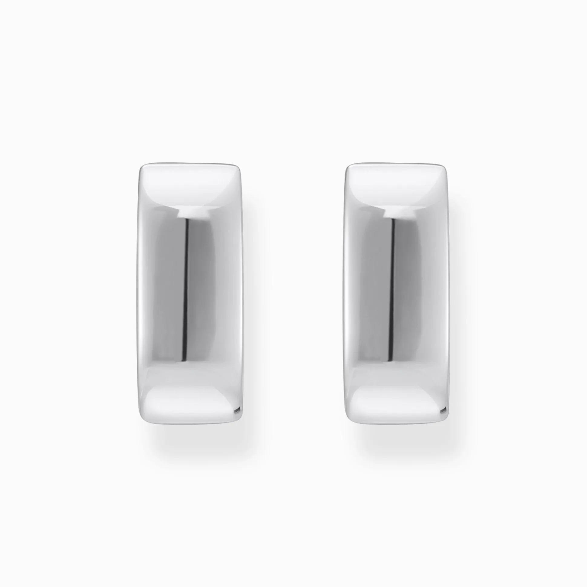 Discount Creolen mit eckiger Form Silber Damen Creolen|925 Silber