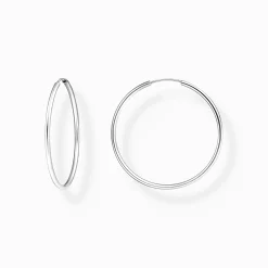 Shop Creolen mittelgroß Silber Damen Creolen