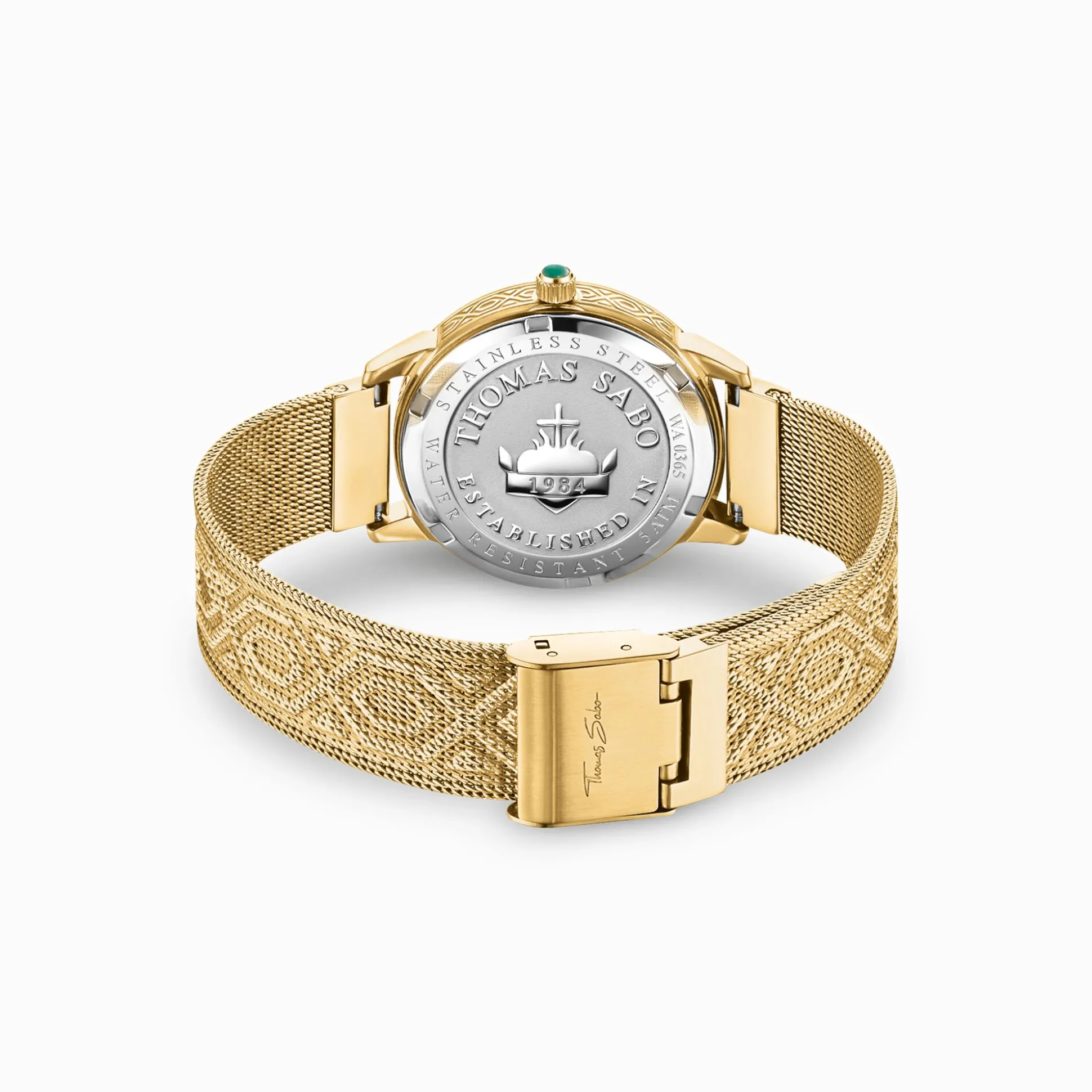 Discount Damenuhr Garden Spirit Malachit gold Damen Uhren|Damenuhren