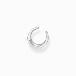Cheap Earcuff in geschwungener Form Silber Damen Ear Cuffs|925 Silber