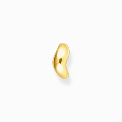 Flash Sale Earcuff in geschwungener Form vergoldet Damen Ear Cuffs|18K Vergoldung - 925 Silber