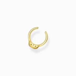 Online Earcuff in Herzform vergoldet Damen Ear Cuffs|18K Vergoldung - 925 Silber