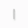 Discount Earcuff mit weißem Zirkonia-Pavé Silber Damen Ear Cuffs|925 Silber