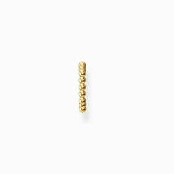 Hot Einzel Ohrklemme Kugeln gold Damen Creolen|Ear Cuffs