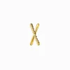 Discount Einzel Ohrklemme Kugeln gekreuzt gold Damen Creolen|Ear Cuffs