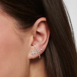 Best Sale Einzel Ohrstecker Blitz silber Damen Ohrstecker