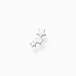 Store Einzel Ohrstecker Sterne silber Damen Ohrstecker