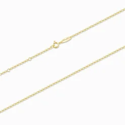 Cheap Erbskette Stärke 2 mm Damen Halsketten|18K Vergoldung - 925 Silber